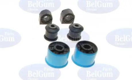 BGKIT7 Комплект передньої підвіски VW Caddy/Golf/Passat/Tiguan/Touran 05- (4 сайлент.важ./2 тяж.стаб./2 втулки стаб. d=22mm) BELGUM підбір по vin на Brocar