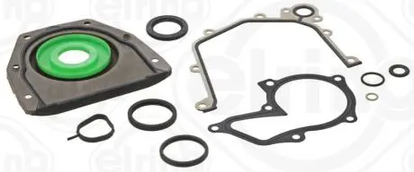 389050 Комплект прокладок (нижний) Ford Fiesta/Focus/Mazda 2 1.6 01-12 ELRING підбір по vin на Brocar
