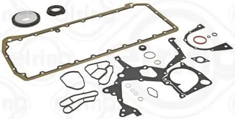 301400 Комплект прокладок (нижній) BMW 3 (E46)/5 (E39)/7 (E389)/X5 (E53) 98-05 M57 D30 ELRING підбір по vin на Brocar