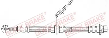 58992 Гальмівний шланг QUICK BRAKE підбір по vin на Brocar