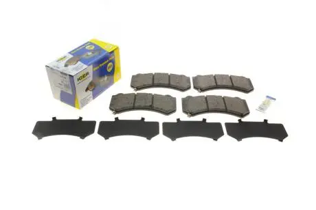 182164 Колодки тормозные (передние) Jeep Grand Cherokee/Dodge Challenger/Charger/Chevrolet Camaro 10- ICER подбор по vin на Brocar