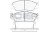 Колодки гальмівні (передні) Honda Civic 87-95 180755