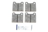 Колодки тормозные (передние) Opel Ascona 70-75/Kadett 67-79/Rekord 63-77/Audi 100 71-76 180162