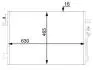 Радіатор кондиціонера Fiat Freemont 2.0/2.4JTD 11- AC 47 000S
