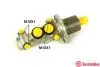M61019 Гальмівний циліндр головний BREMBO підбір по vin на Brocar