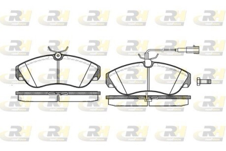 248711 Гальмівні колодки дискові ROADHOUSE підбір по vin на Brocar