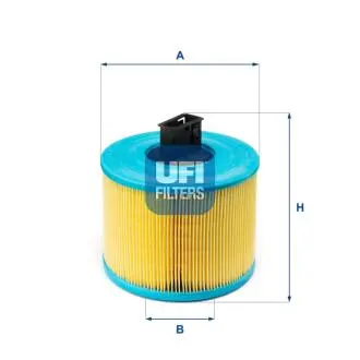 2763600 Воздушный фильтр UFI подбор по vin на Brocar