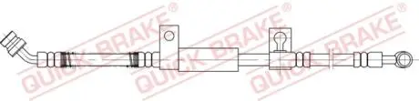 58821 Гальмівний шланг QUICK BRAKE підбір по vin на Brocar