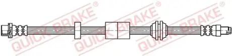 32814 Тормозной шланг QUICK BRAKE підбір по vin на Brocar