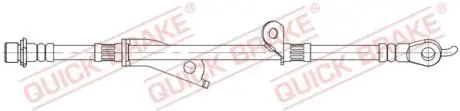 58880 Тормозной шланг QUICK BRAKE подбор по vin на Brocar