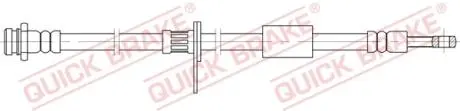 58850 Тормозной шланг QUICK BRAKE подбор по vin на Brocar