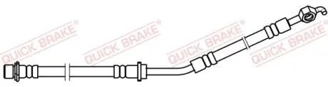 58870 Гальмівний шланг QUICK BRAKE підбір по vin на Brocar