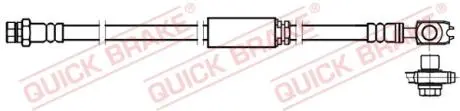 58893X Тормозной шланг QUICK BRAKE підбір по vin на Brocar
