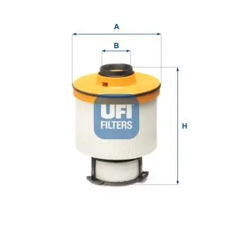 2613900 Топливный фильтр UFI подбор по vin на Brocar