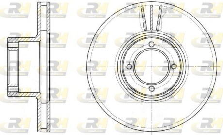 600910 Гальмівний диск ROADHOUSE підбір по vin на Brocar