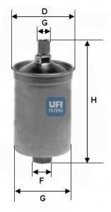 3150300 Топливный фильтр UFI подбор по vin на Brocar
