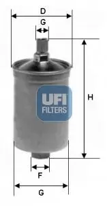 3150300 Паливний фільтр UFI підбір по vin на Brocar