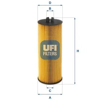 2503600 Масляний фільтр UFI підбір по vin на Brocar