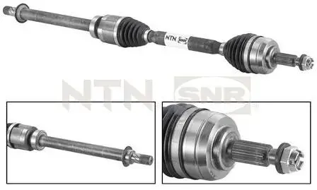 DK55067 Привідний вал SNR NTN підбір по vin на Brocar
