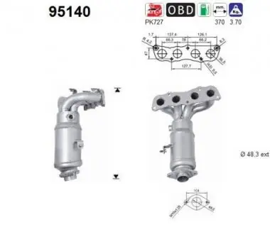 9942181 Катализатори STARLINE подбор по vin на Brocar