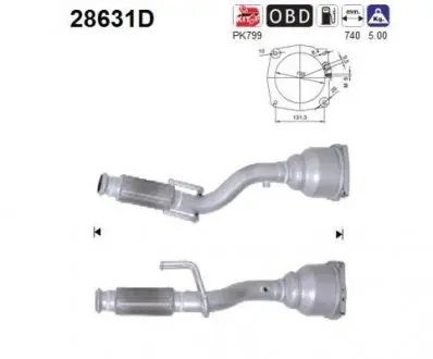 9941382 Катализатори STARLINE подбор по vin на Brocar