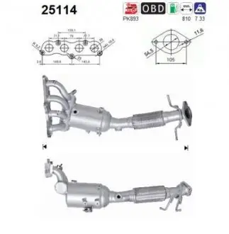 9941272 Катализатори STARLINE подбор по vin на Brocar