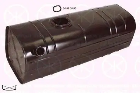 3490009 Паливний бак KLOKKERHOLM підбір по vin на Brocar
