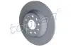 116888 Диск гальмівний (задній) Audi A3/Q3/Skoda SuperB/VW Golf/Passat B8/Tiguan 12- (300x12)(з покр)(повний).) TOPRAN підбір по vin на Brocar