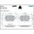 LP3711 Колодки гальмівні (передні) Skoda Fabia/Rapid 10-/Octavia/VW Caddy 04-15/Golf/Passat 03- (+датчик) DELPHI підбір по vin на Brocar