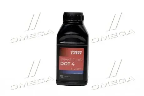 PFB425ENG Жидкость тормозов. DOT4 0,25 л (выр-во TRW) TRW подбор по vin на Brocar
