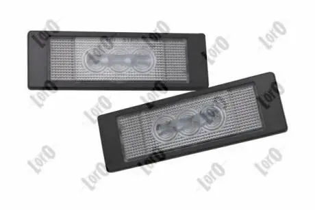 L042100007LED Ліхтар номерного знака ABAKUS підбір по vin на Brocar