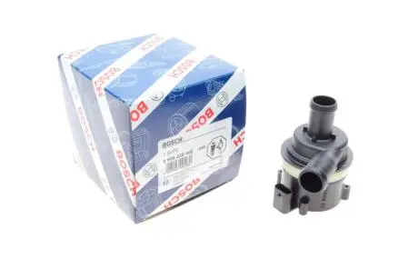 0986338402 Насос системы охлаждения (дополнительный) Skoda Roomster/Fabia/Seat Ibiza/VW Polo 1.2TDI/1.6TDI 10- BOSCH подбор по vin на Brocar
