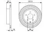 0986479W11 Гальмівний диск INFINITI/NISSAN FX/M/Q70/Q50/JX/QX60/QX70/FX35/Murano/Pathfinder \&#039;\&#039;R \&#039;\&#039;3,5-4,5 \&#039;\&#039;08- BOSCH підбір по vin на Brocar