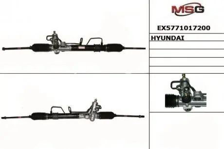 EX5771017200 Рульовий механізм (рейка) в зборі MANDO підбір по vin на Brocar
