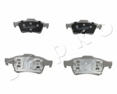 51138 Колодки гальмівні дискові Mazda 3 1.4 (04-09),Mazda 3 1.4 (03-09),Mazda 3 1.6 (JAPKO підбір по vin на Brocar