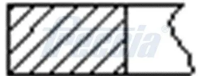 FR10507800 Кільця поршневі VW STD o̸79,5 1 cyl. FRECCIA підбір по vin на Brocar