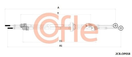 2CBOP018 LINKA ZM.BIEGOW OPEL ASTRA J COFLE підбір по vin на Brocar