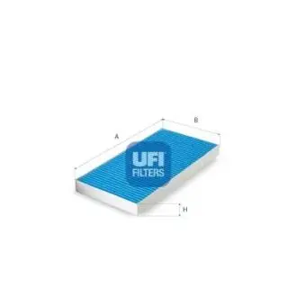 3410000 Фільтр, повітря у салоні UFI підбір по vin на Brocar