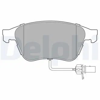 LP3667 KLOCKI HAMULCOWE PRZOD DELPHI підбір по vin на Brocar
