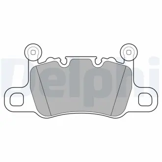 LP3655 KLOCKI HAMULCOWE TYL DELPHI подбор по vin на Brocar