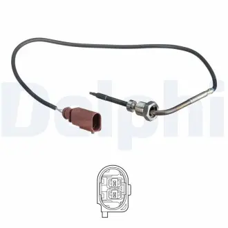 TS30184 CZUJNIK TEMP.SPALIN DELPHI підбір по vin на Brocar