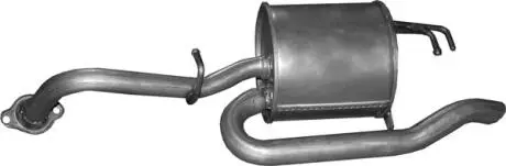 2639 Глушник Toyota Yaris 1.5 (Polmo) POLMOSTROW підбір по vin на Brocar