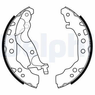 LS2175 SZCZEKI HAMULCOWE DELPHI подбор по vin на Brocar