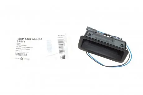 80854 Ручка кришки багажника BMW 3 (E92)/5 (E60)/X5 (E70) 03-14 MIRAGLIO підбір по vin на Brocar