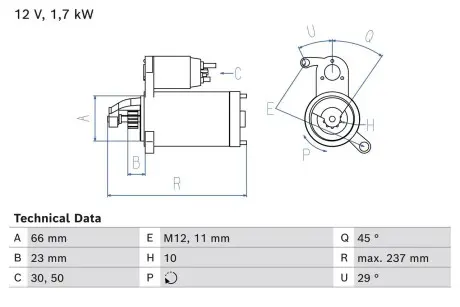 0986026520 ROZRUSZNIK REG. BOSCH підбір по vin на Brocar
