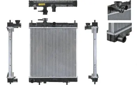 CR760000S Радіатор, система охолодження двигуна MAHLE / KNECHT підбір по vin на Brocar