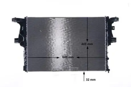 CR2087000S Радіатор, система охолодження двигуна MAHLE / KNECHT підбір по vin на Brocar