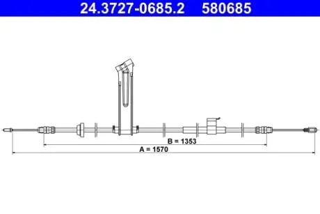 24372706852 LINKA HAM.LEWA ATE підбір по vin на Brocar