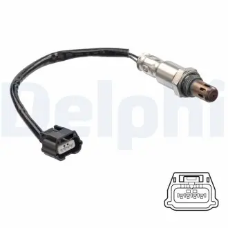 ES2128512B1 Лямбда-зонд (кількість дротів 4шт довжина 300мм) NISSAN MICRA IV HR12DE 05.10- DELPHI підбір по vin на Brocar