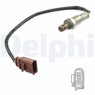 ES2118712B1 Лямбда-зонд (кількість дротів 4шт довжина 440мм) AUDI A3 CHEVROLET EPICA HONDA CIVIC VI MASERATI QUATTROPORTE VI NISSAN X-TRAIL I SEAT ALTEA, ALTEA XL, LEON, TOLEDO III CAXA-YD22ETI 09.94- DELPHI підбір по vin на Brocar